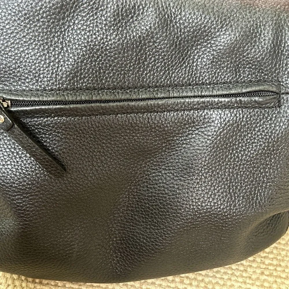 Kate Spade Shoulder Bag Purse Black Pebbled Leather J183 PXRU7834 Q393 03/17